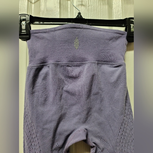 Free People FP Movement Self-Hem Ecology Leggings XS Purple FF-106 - Picture 11 of 12